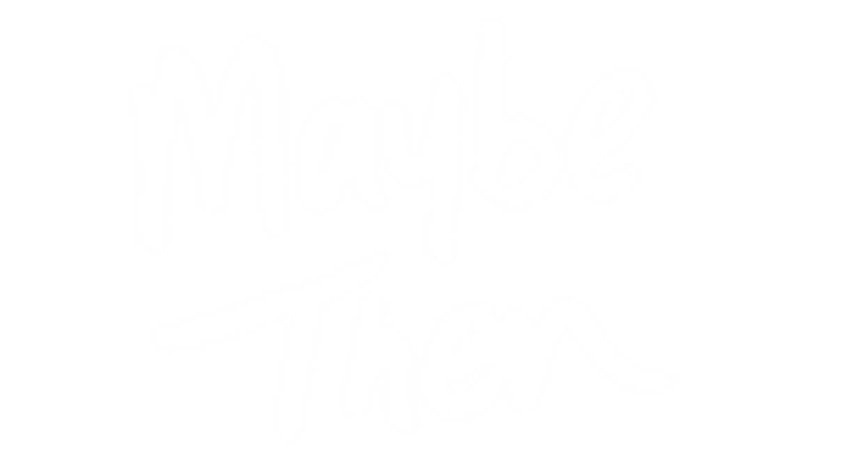 Our Maybe Then logo - Sunshine Coast acoustic pop duo providing wedding live music and DJing.